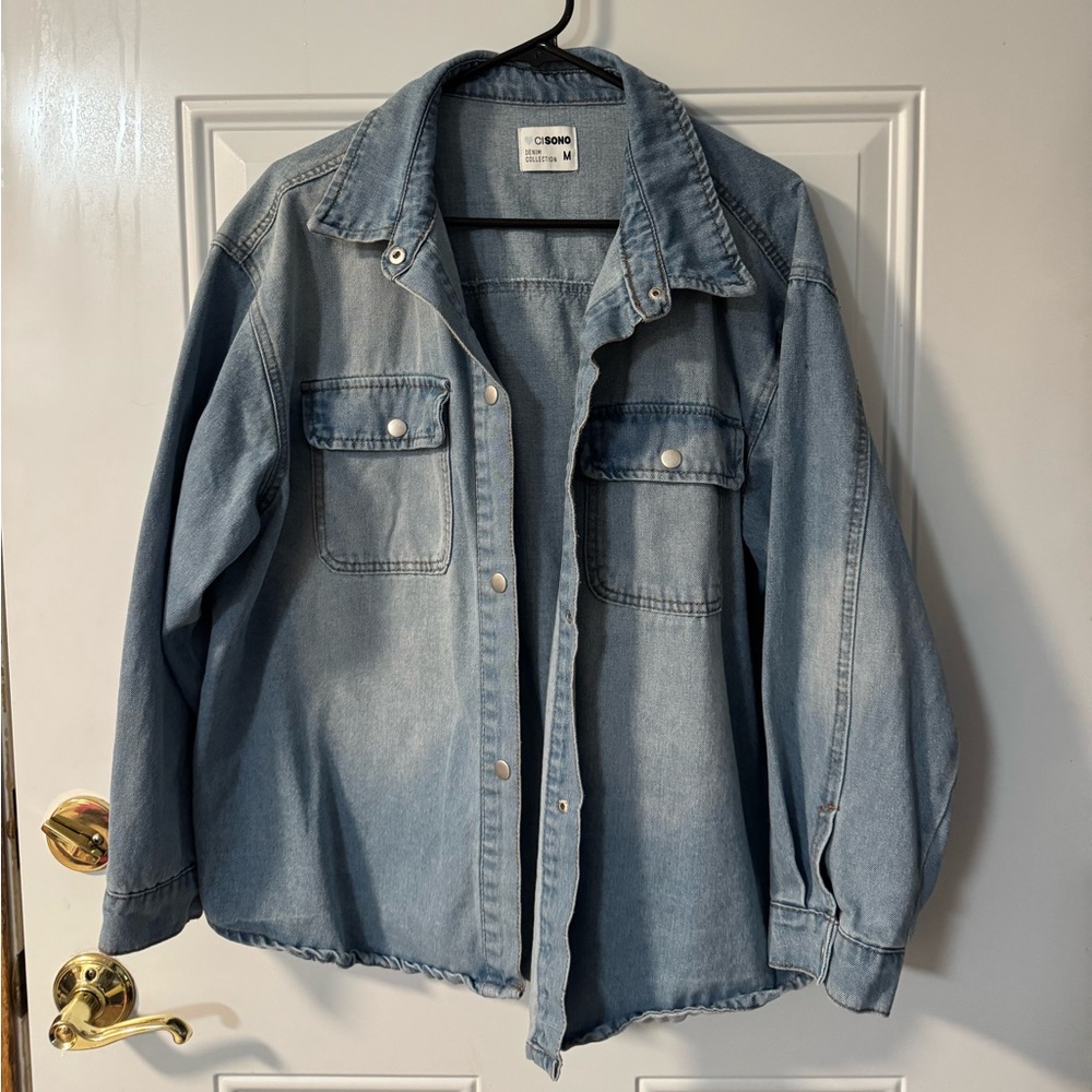 Ci Sono Light Blue Jean Jacket